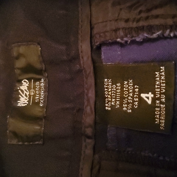 Euc mossimo stretch extensible womens pants size 4 - Picture 7 of 7